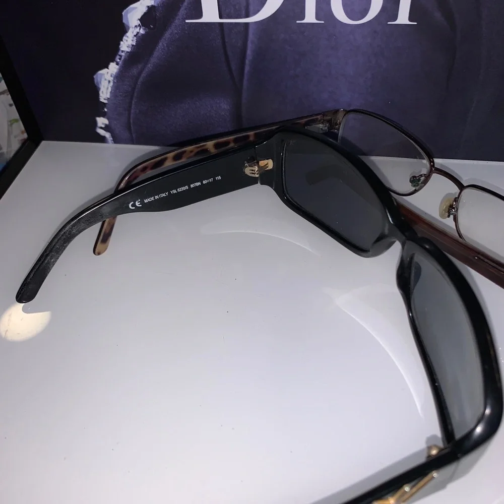 2for1 Vintage YSL‎ sunglasses and eyeglasses